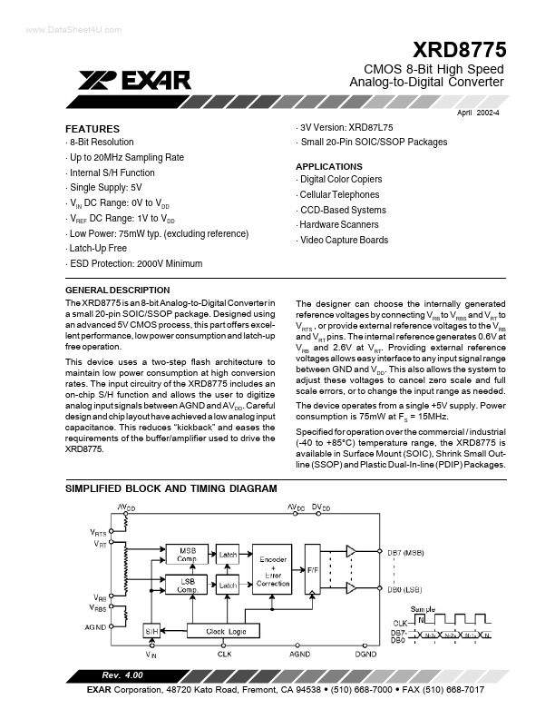 XRD8775