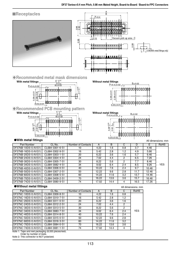 DF37NB-40DS-0.4V