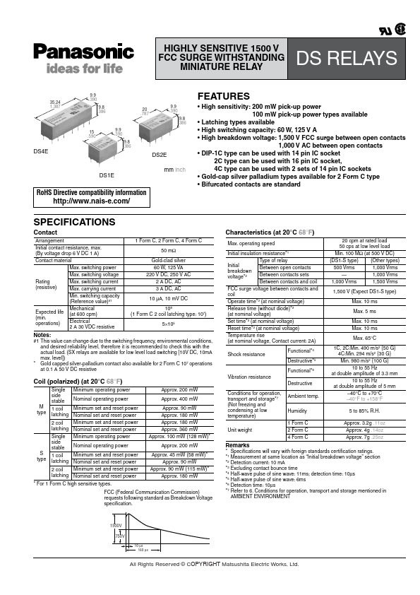 DS4E-SL2-DC6V