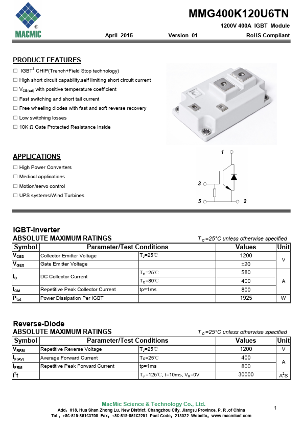 MMG400K120U6TN