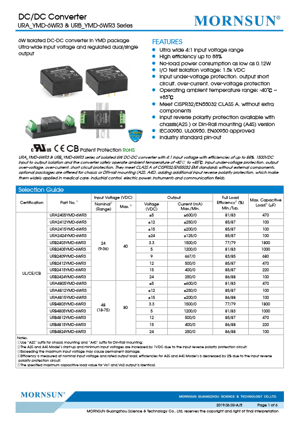 URA4815YMD-6WR3