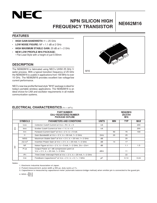 NE662M16-T3