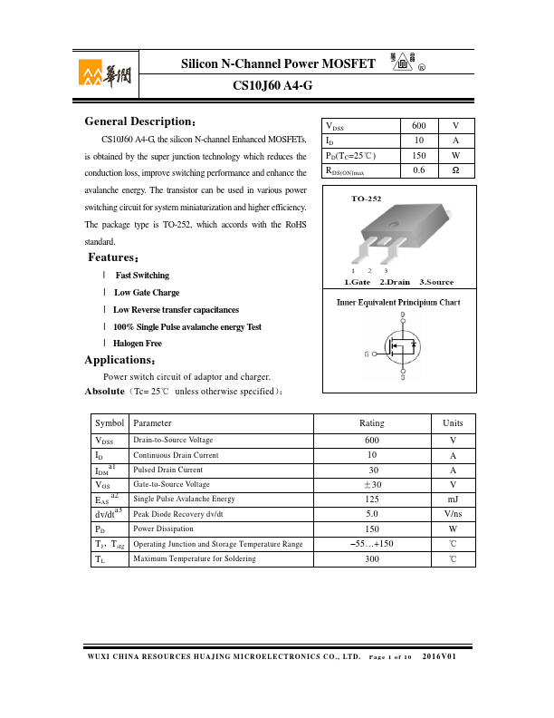 CS10J60A4-G