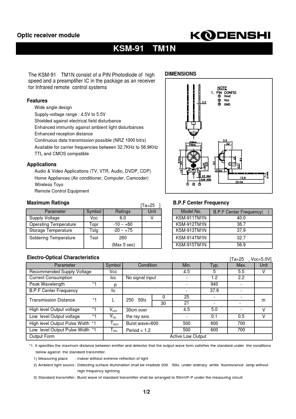 KSM-912TM1N