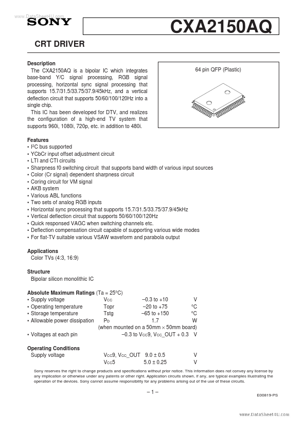 CXA2150AQ