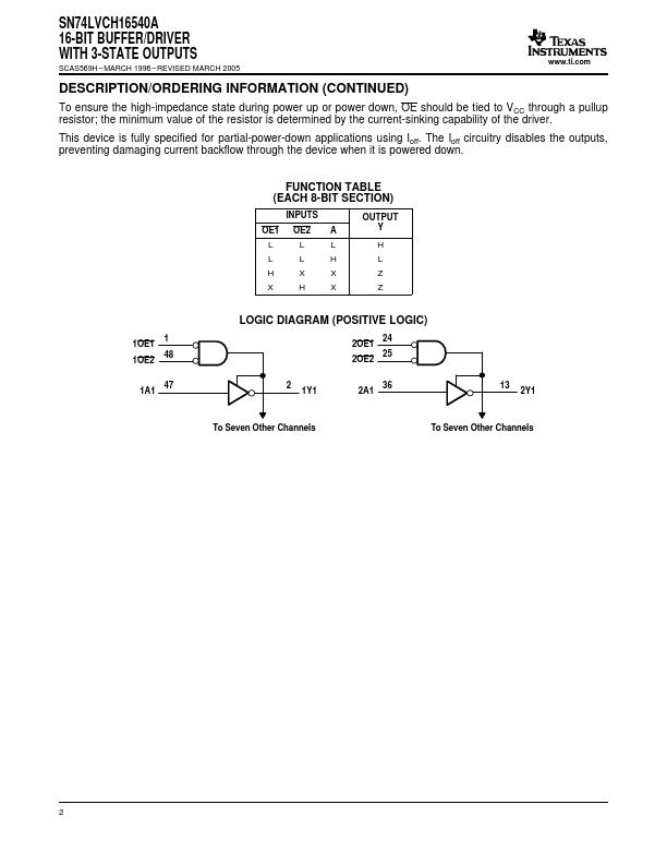 SN74LVCH16540A