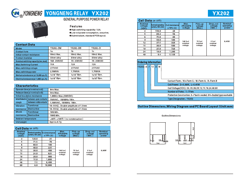 YX202-S-115DB