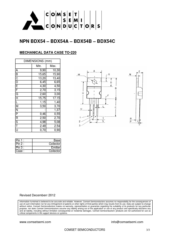 BDX54C