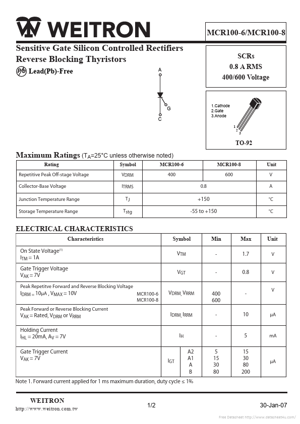 MCR100-8