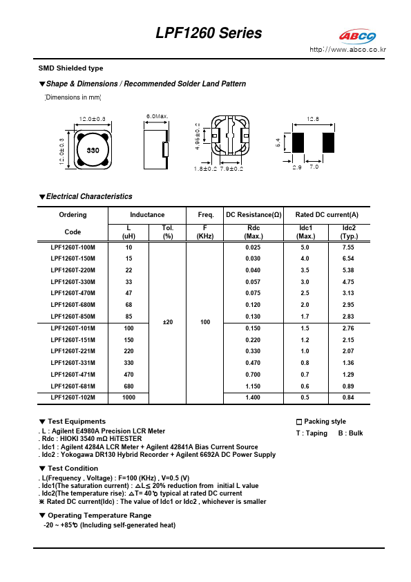 LPF1260T-470M