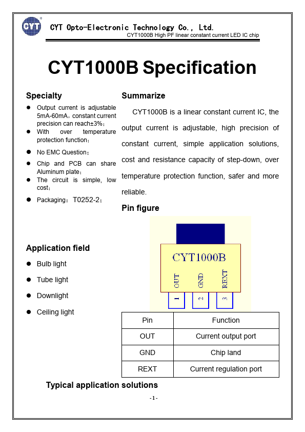 CYT1000B