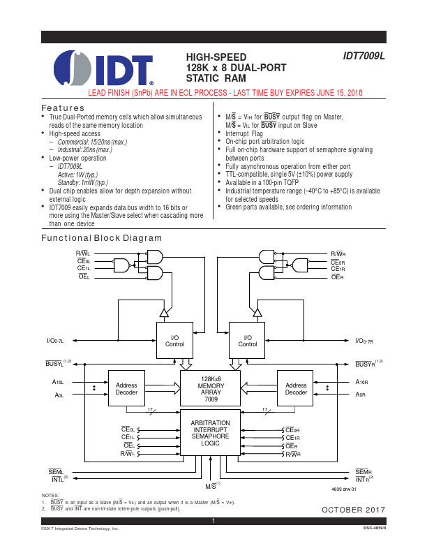 IDT7009L