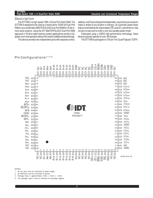 IDT7009L