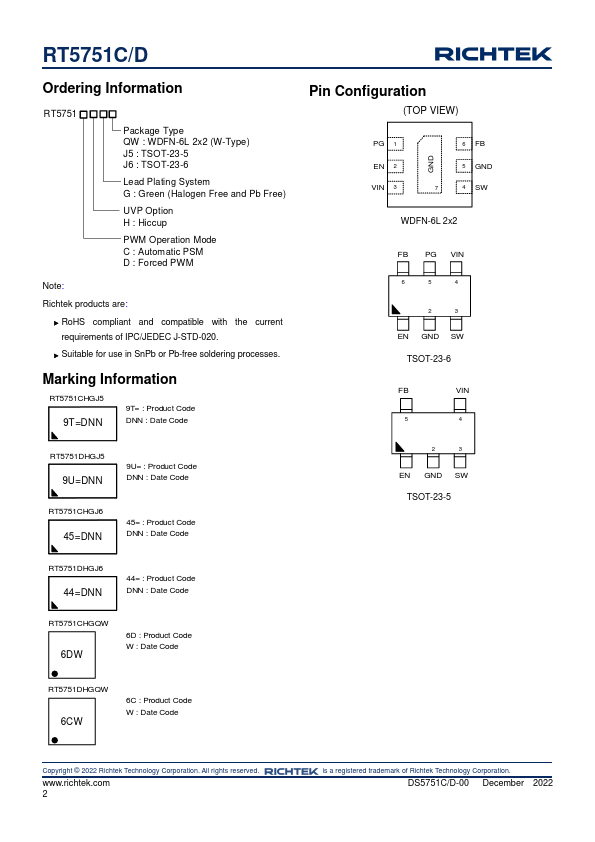 RT5751C