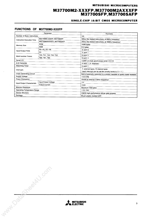 M37700SAFP