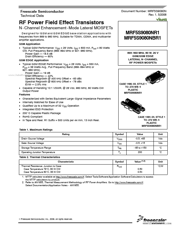 MRF5S9080NBR1