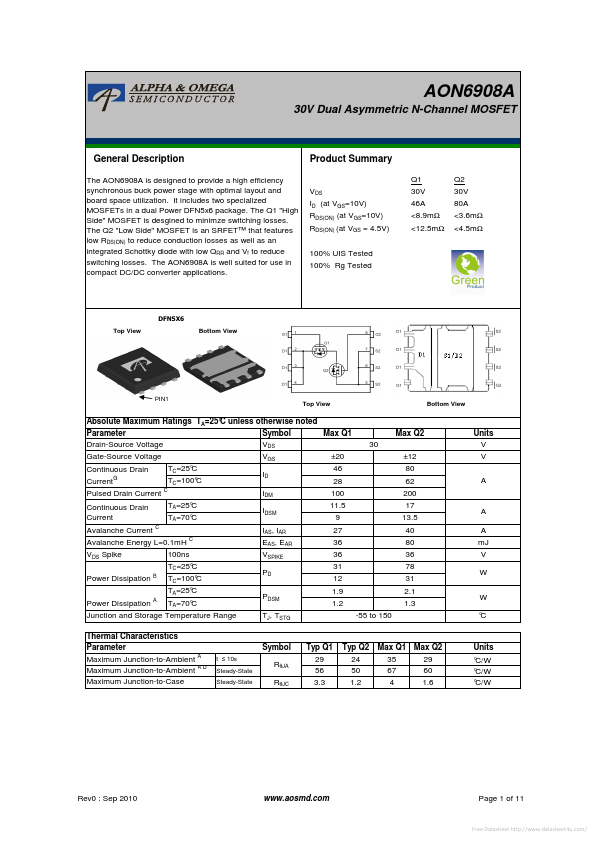 AON6908A