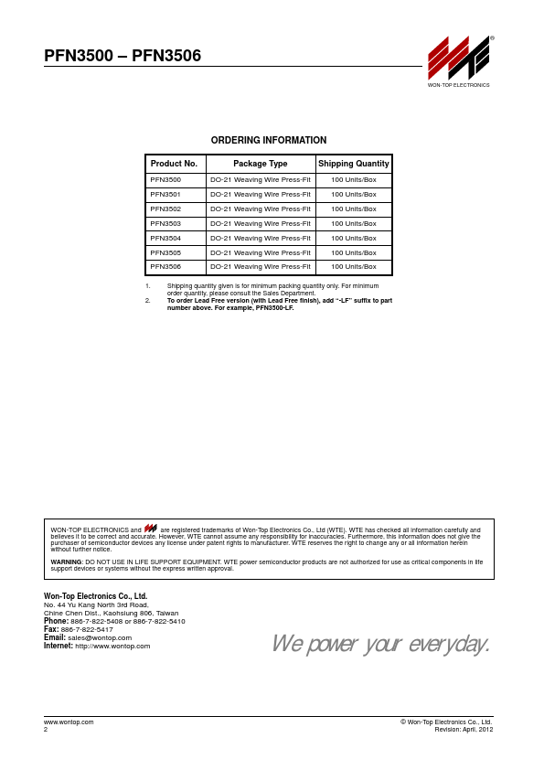 PFN3500