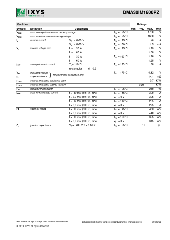 DMA30IM1600PZ