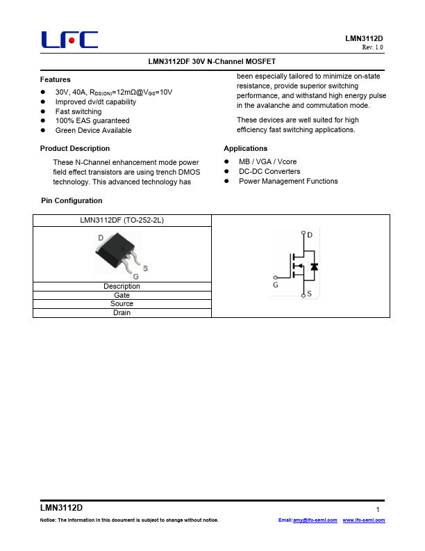 LMN3112DF Datasheet Preview