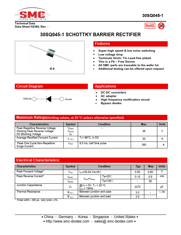 30SQ045-1 Datasheet Preview