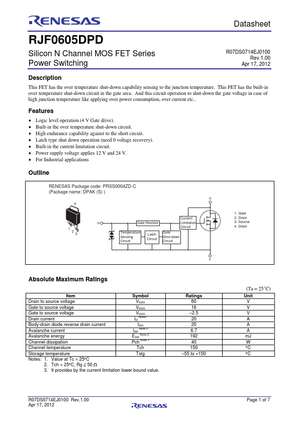 RJF0605DPD