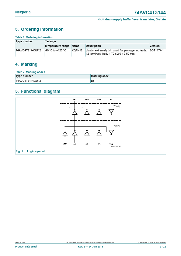 74AVC4T3144