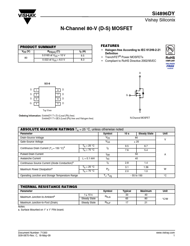 SI4896DY