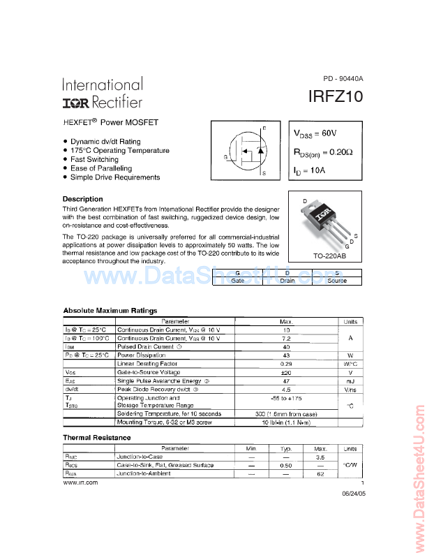 IRFZ10