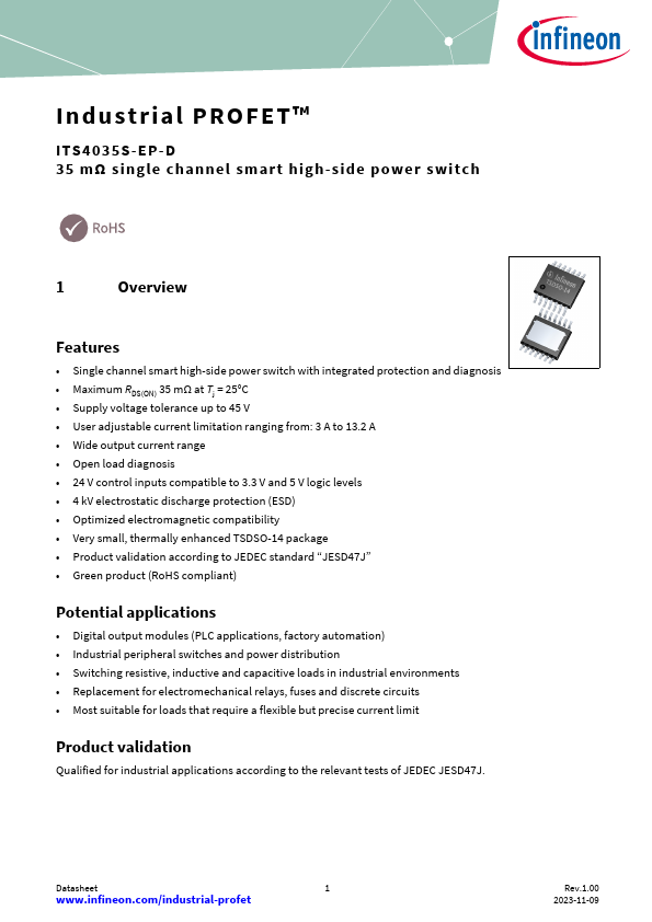 ITS4035S-EP-D Datasheet Preview