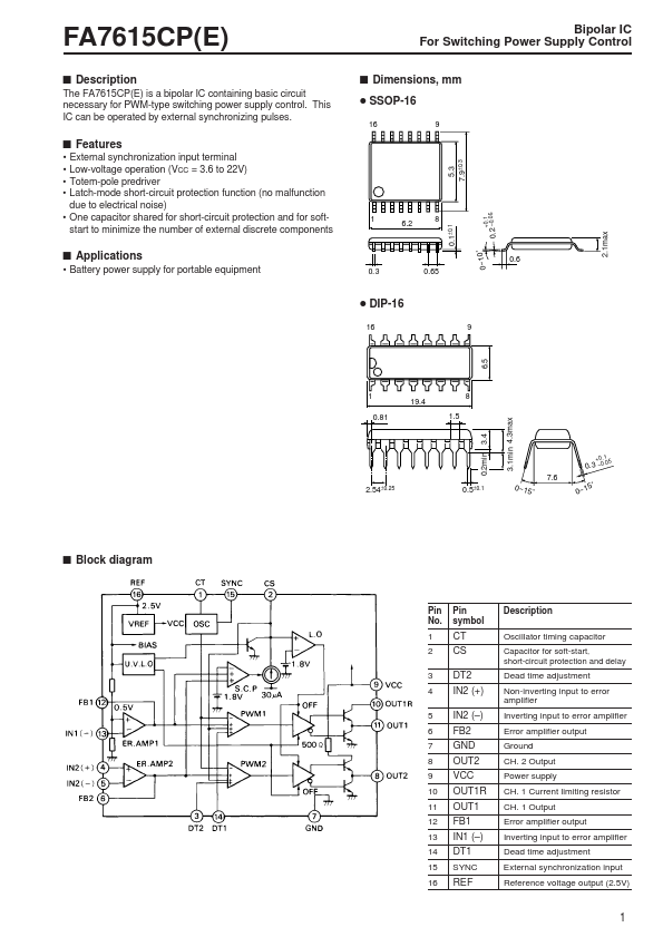 FA7615CPE