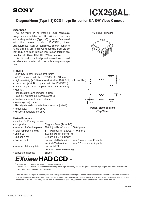 ICX258AL