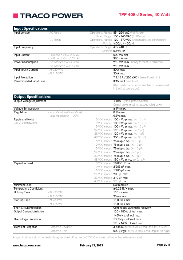 TPP40-148E-J