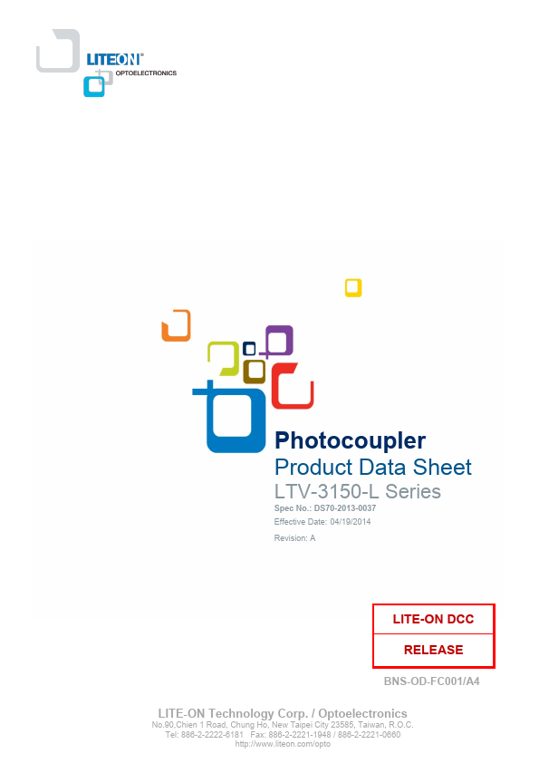 LTV-3150-L Datasheet Preview