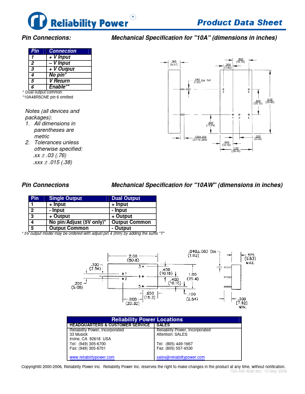 10AW48R12-12