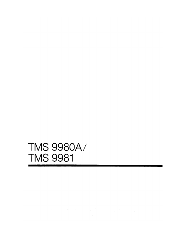 TMS9980A