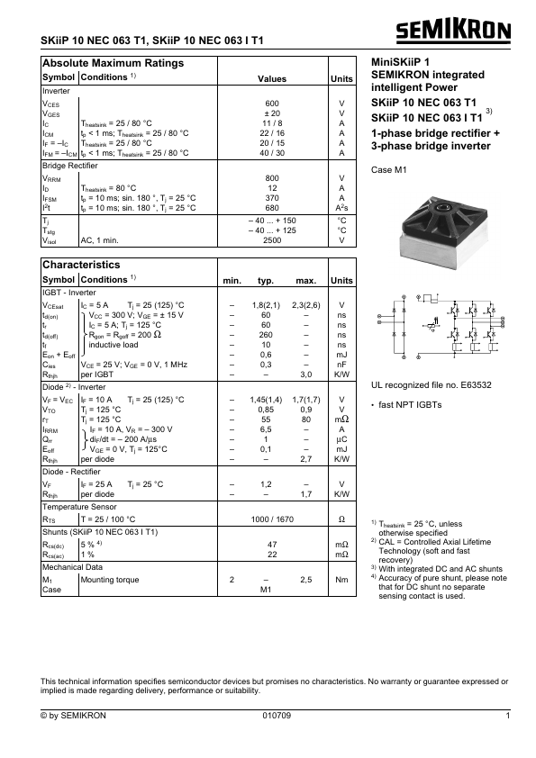 SKiiP10NEC063IT1