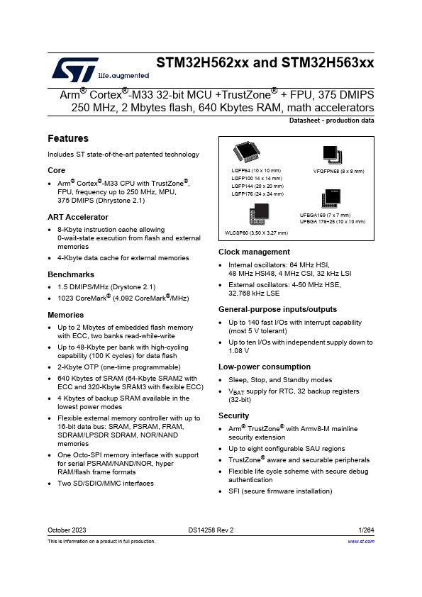 STM32H562ZI