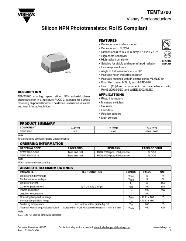 TEMT3700