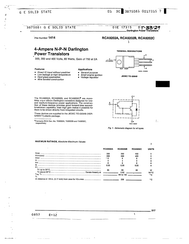 RCA9202B