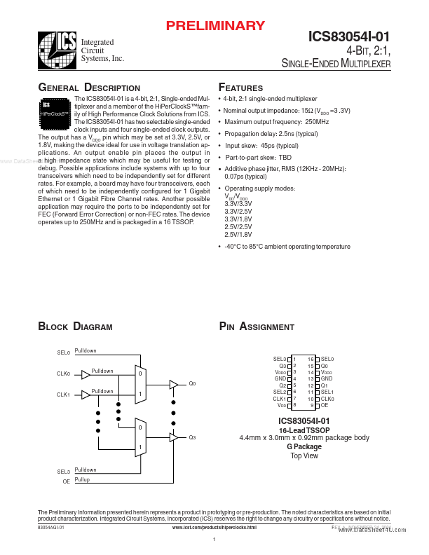 ICS83054I-01