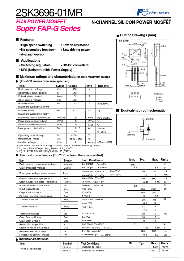 2SK3696-01MR