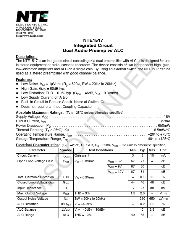 NTE1517