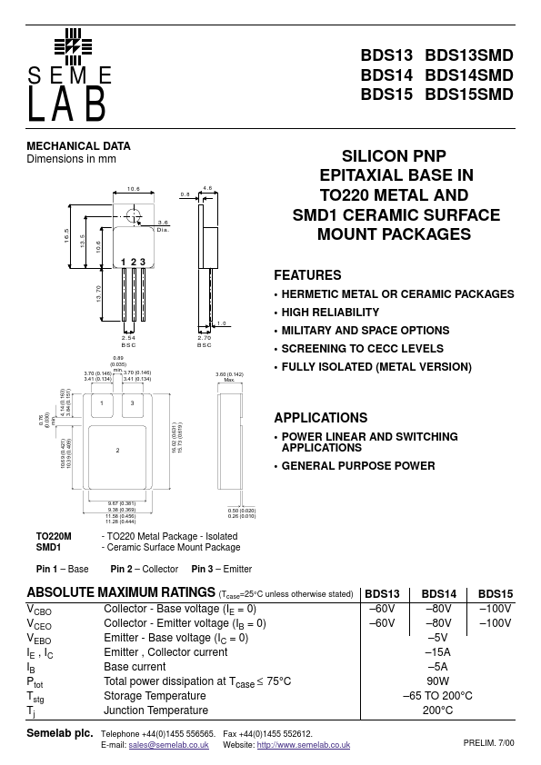 BDS15SMD