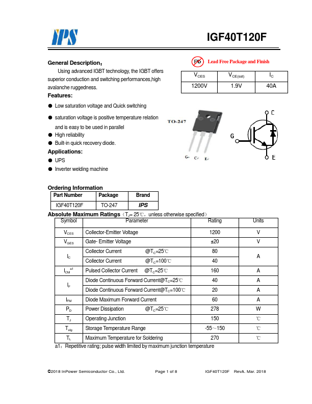 IGF40T120F