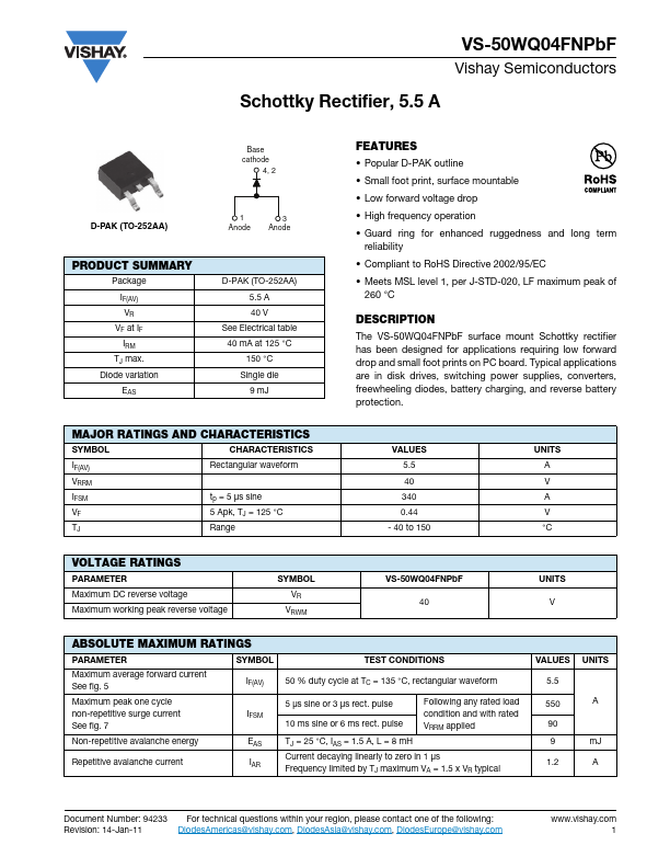 VS-50WQ04FNPbF