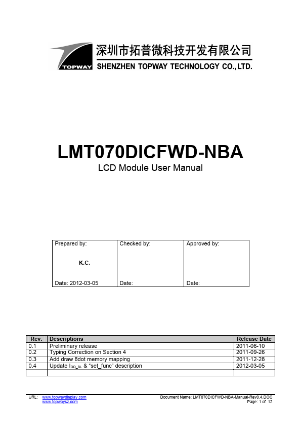 LMT070DICFWD-NBA