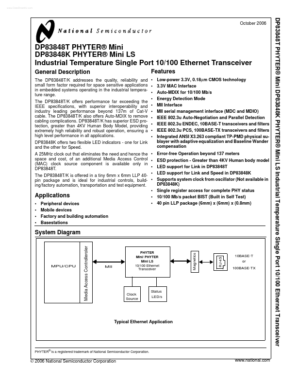 DP83848K