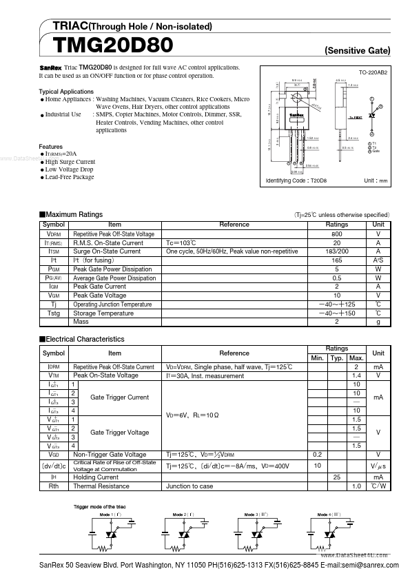 TMG20D80