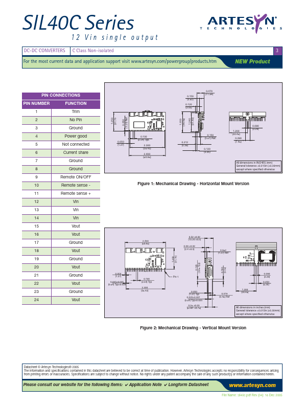 SIL40C-12SADJ-HP4Y